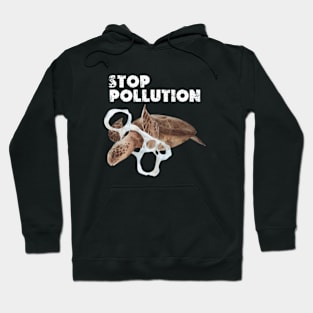 stop pollution Hoodie